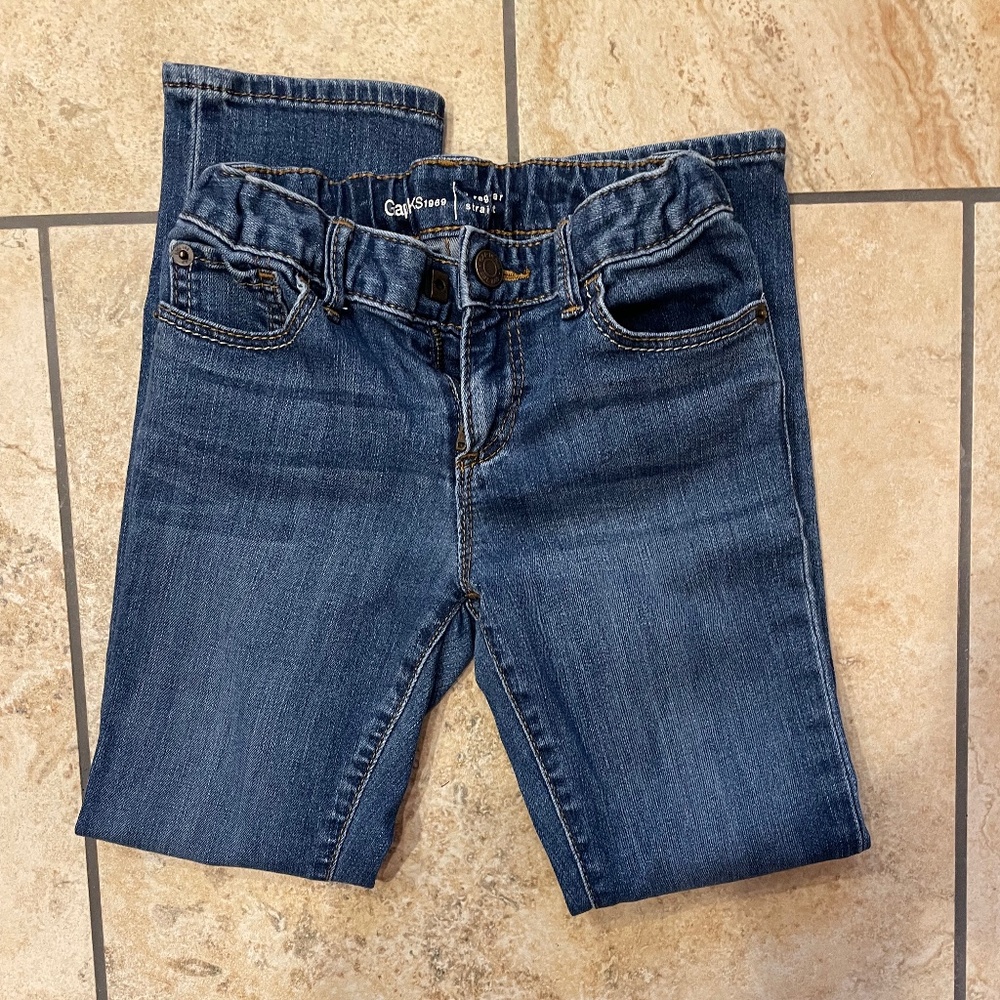 Gap Girls Straight Leg Jeans